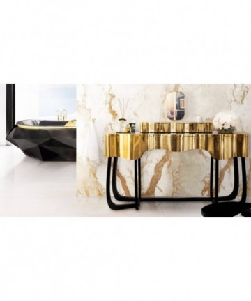 Sinuous dressing table