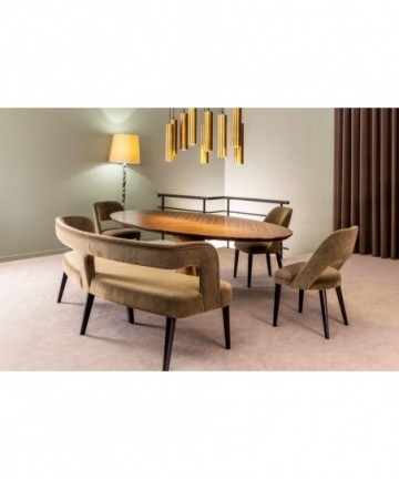 INES HAMMERED  dining table